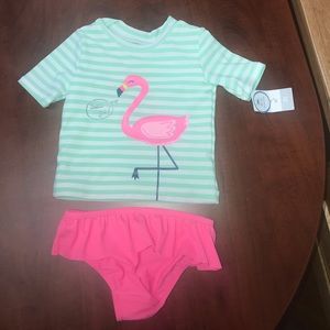 Carters Rash Guard Swimsuit